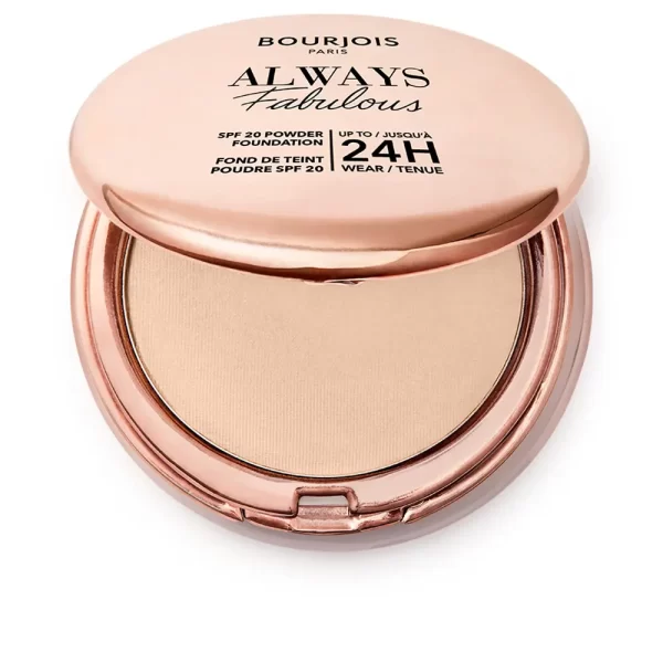 BOURJOIS ALWAYS FABULOUS powder makeup base SPF20 #125-Ivory 7 gr - PARC-BJ-154-06