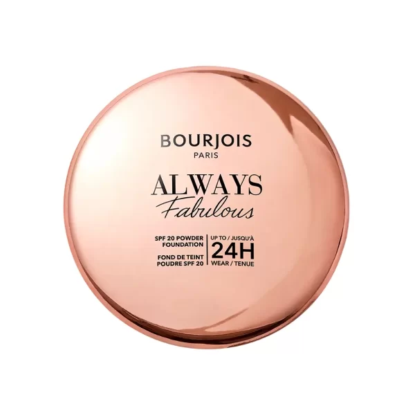 BOURJOIS ALWAYS FABULOUS powder makeup base SPF20 #125-Ivory 7 gr - PARC-BJ-154-06