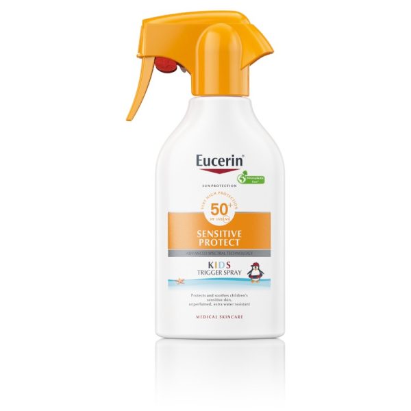 EUCERIN SUN SENSITIVE PROTECT KIDS spray gun SPF50 250 ml - NVA0328770