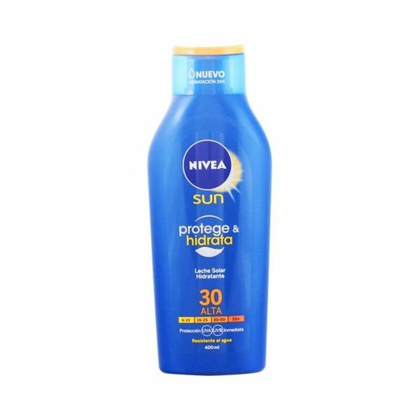 Nivea Protect & Moisture Αδιάβροχη Αντηλιακή Λοσιόν για το Σώμα SPF30 400ml - NVA8418244