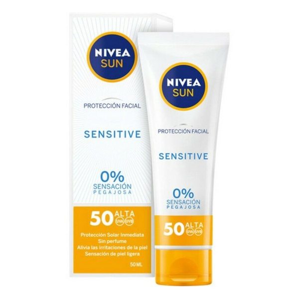 Nivea Sun Αντηλιακή Κρέμα Προσώπου SPF50 50ml - NVA0600264