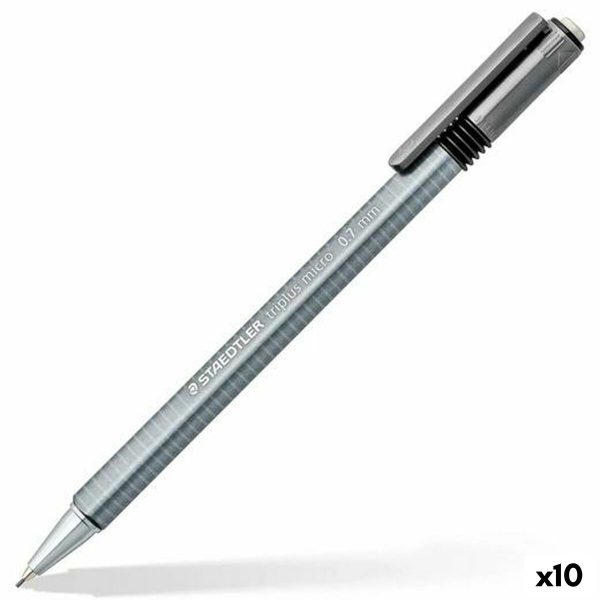 Μηχανικό Mολύβι Staedtler Triplus Micro 774 Γκρι 0,7 mm (x10) - S8426387