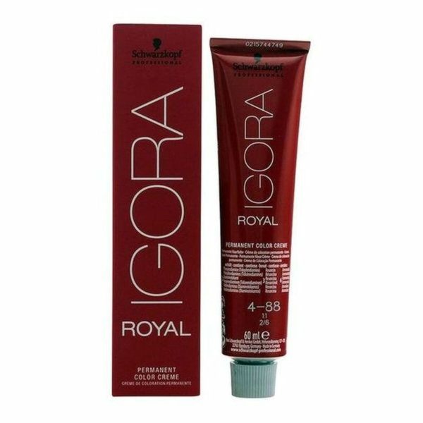 Schwarzkopf Igora Royal 4-88 Καστανό Μεσαίο Έντονο Κόκκινο 60ml - PARS-SC-565-85