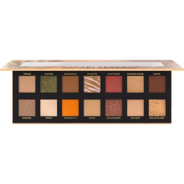 CATRICE SAFARI FEVER eyeshadow palette #010-Wild 10.6 gr - NVA9444332