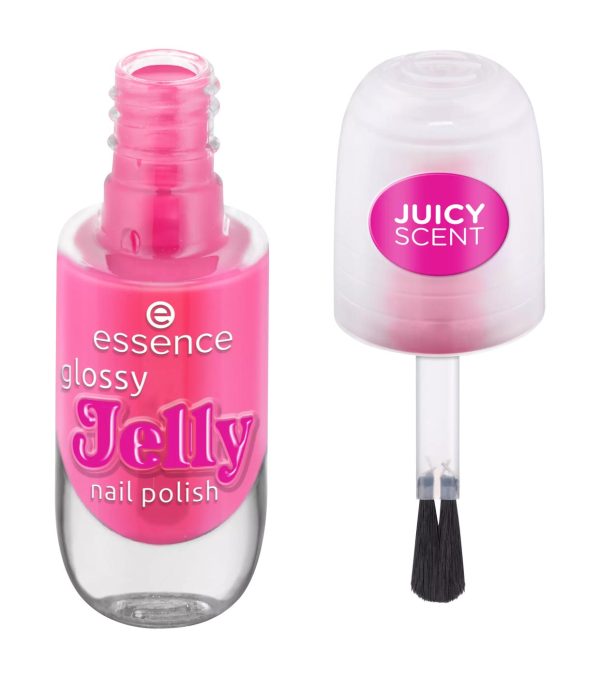 ESSENCE GLOSSY JELLY nail polish #04-Bonbon Babe 8 ml - NVA9466914