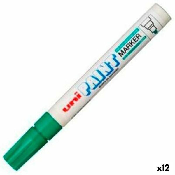 Μόνιμος δείκτης Uni-Ball Paint Marker PX-20 Πράσινο 12 Μονάδες - S8425241