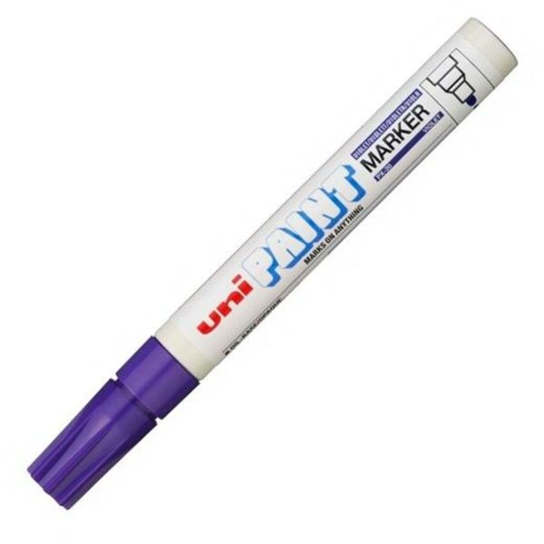 Μόνιμος δείκτης Uni-Ball Paint Marker PX-20 Βιολετί 12 Μονάδες - S8425244