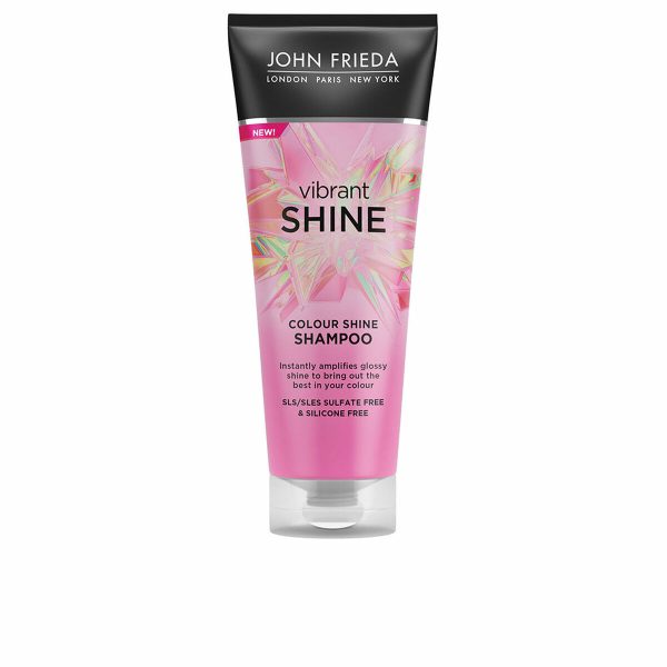 John Frieda Vibrant Shine Σαμπουάν Λάμψης για Όλους τους Τύπους Μαλλιών 250ml - NVA6279177