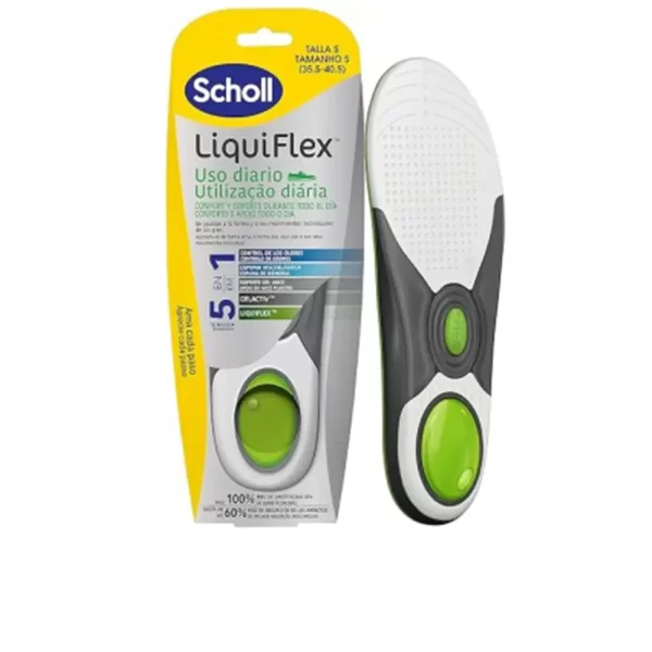 SCHOLL LIQUIFLEX insoles daily support #Size 35.5-40.5 1 u - NVA5800974