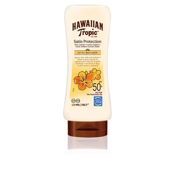 HAWAIIAN TROPIC SATIN ultra radiance sun lotion SPF50+180 ml - NVA1001858