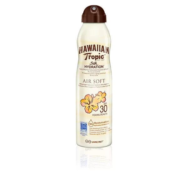 HAWAIIAN TROPIC SILK AIR SOFT SILK bruma SPF30 spray 177 ml - NVA1001902