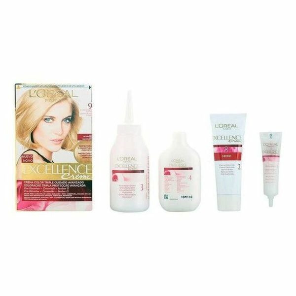 L'Oreal Paris Excellence Cream Colour 9 Ξανθό Πολύ Ανοιχτό 48ml - NVA0872596