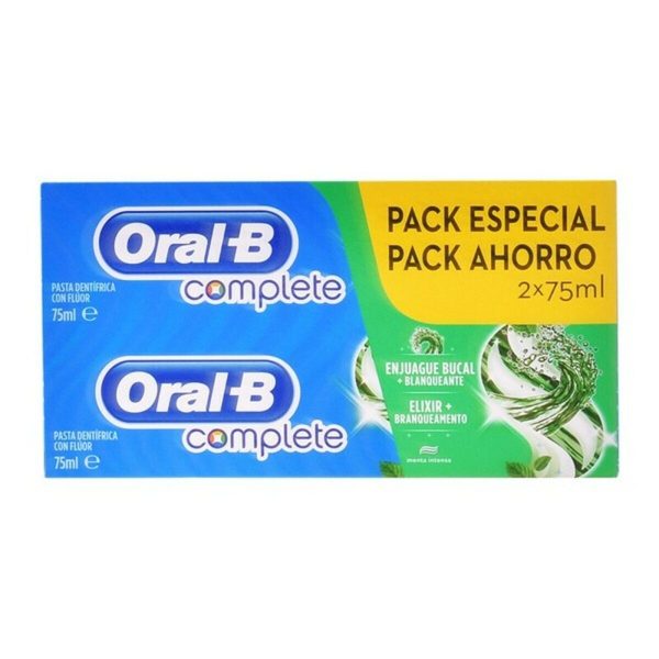 Oral-B Complete Mouthwash & Whitening 2x 75ml - NVA6961191