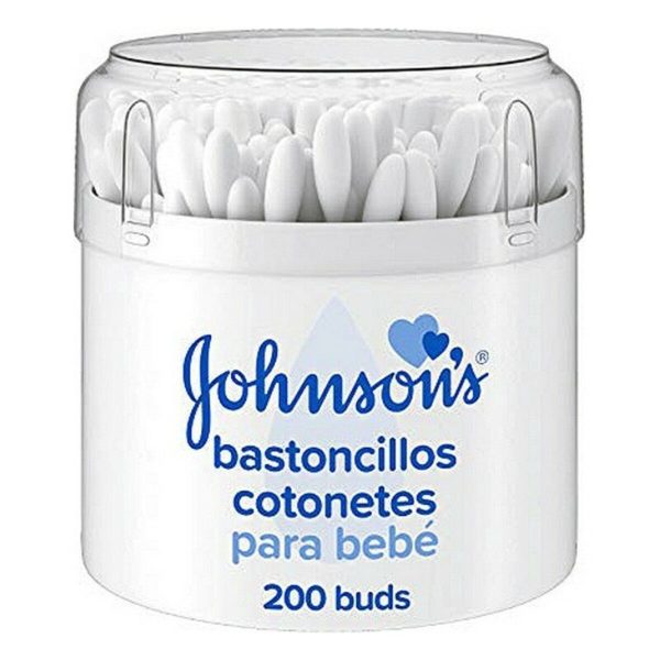 JOHNSON'S BABY BASTONCILLOS algodón 200 pz - NVA2162002