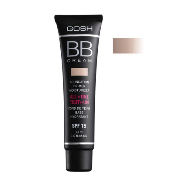 GOSH BB CREAM foundation primer moisturizer #02-beige 30 ml - NVA8378024