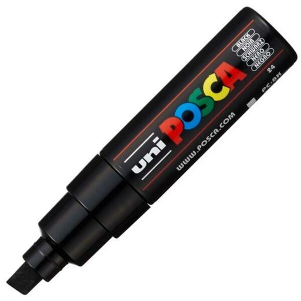 Μαρκαδόροι POSCA PC-8K Μαύρο x6 - S8422561