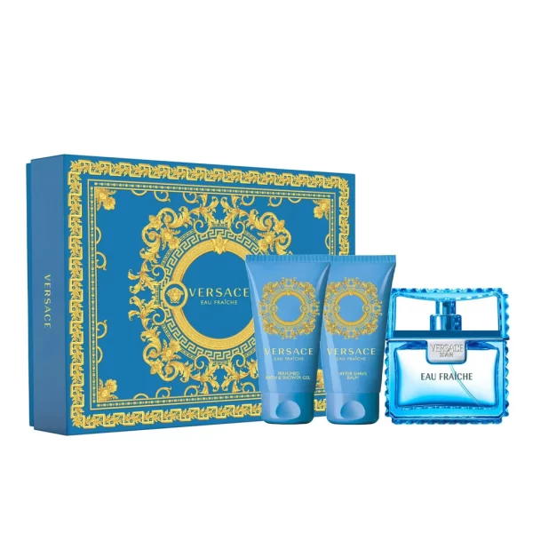 Versace Man Eau Fraiche M Set - edt 50 ml + a/s balm 50 ml + sh/gel 50 ml - LB31206061