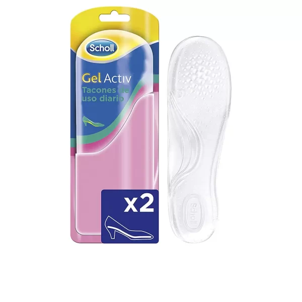 SCHOLL GEL ACTIV heel insoles for daily use #Size 35 - 40.5 1 u - NVA4610210