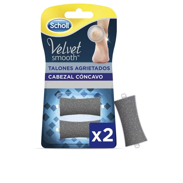 SCHOLL VELVET SMOOTH file for cracked heels replacement 2 units - NVA4892715