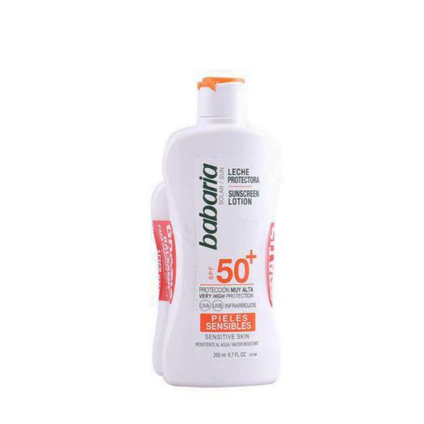 Babaria Sunscreen Lotion Αντηλιακή Κρέμα για το Σώμα SET Protective milk SPF50+ 200 ml + Aftersun 100 ml - NVA2706933