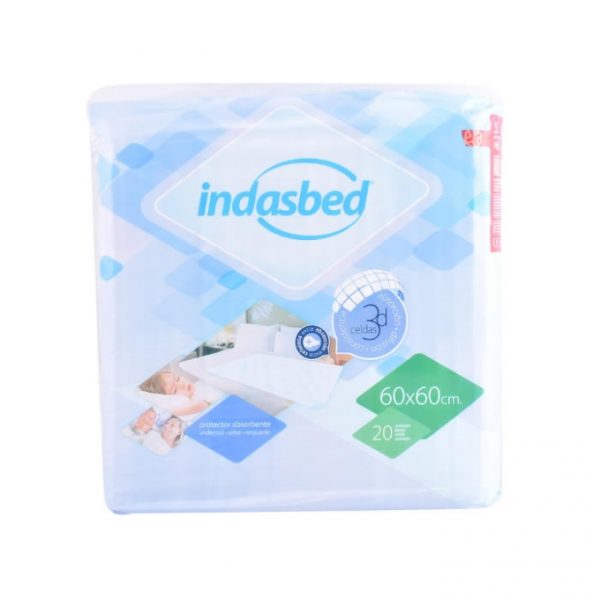 Indasec Super Bed Protector Υποσέντονα Ακράτειας 60x60cm 20τμχ - NVA0009179