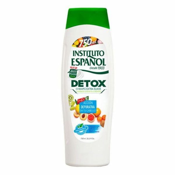 INSTITUTO ESPAÑOL Εξαιρετικά απαλό σαμπουάν καθαρισμού DETOX 750 ml - NVA7109076