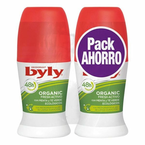 BYLY ORGANIC EXTRA FRESH DEO ROLL-ON SET 2 x 50 ml - NVA4008458