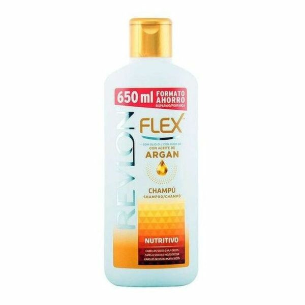 Revlon Flex Keratin Shampoo Nourishing Argan Oil 650ml - NVA6040047