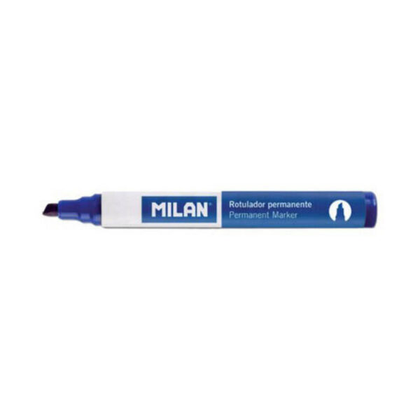 Μόνιμος δείκτης Milan Μπλε PVC 12 Μονάδες (Ø 4 mm) - S8422240