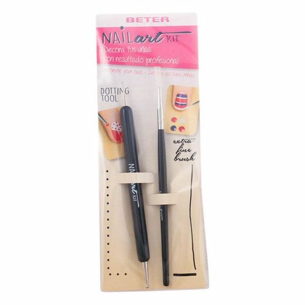 Beter Nail Art Set Dotting Tool X2τμχ - NVA2220228