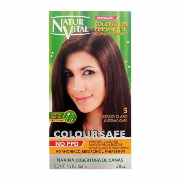 Naturaleza Y Vida Coloursafe Permanent Dye 5 Light Chestnut - NVA2078066