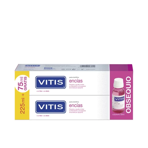 VITIS GUMS οδοντόκρεμα με φθόριο 2 x 150 ml - NVA6059672