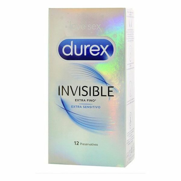 DUREX INVISIBLE extra sensitive condoms 12 u - GETNVA6000342-1