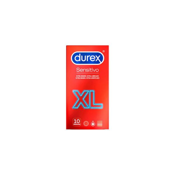 DUREX SENSITIVE SOFT XL condoms 10 units - NVA6000410