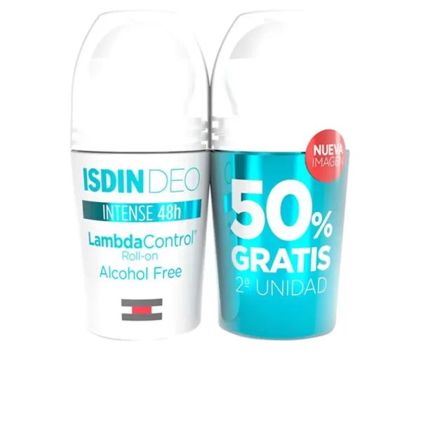 ISDIN LAMBDA CONTROL intense 48h roll-on deodorant fresh duo 2 x 50 ml - NVA0142763