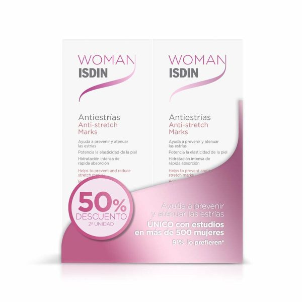 ISDIN WOMAN anti-stretch mark cream duo 2 x 250 ml - NVA0150317