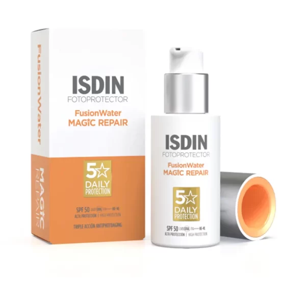 Isdin Fotoprotector Fusion Water Magic Repair Αντηλιακό Προσώπου SPF50+ 50ml - NVA0281547