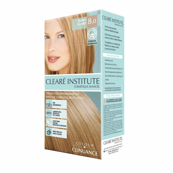 CLEARÉ INSTITUTE COLOUR CLINUANCE για ευαίσθητα μαλλιά #8.0-rubio claro 1 u - NVA9031208