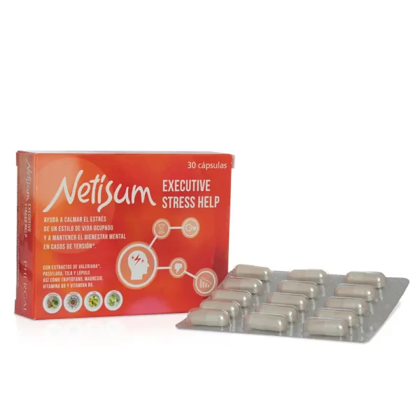 NETISUM EXECUTIVE STRESS HELP capsules 30 u - NVA9082071