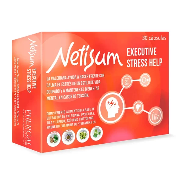 NETISUM EXECUTIVE STRESS HELP capsules 30 u - NVA9082071