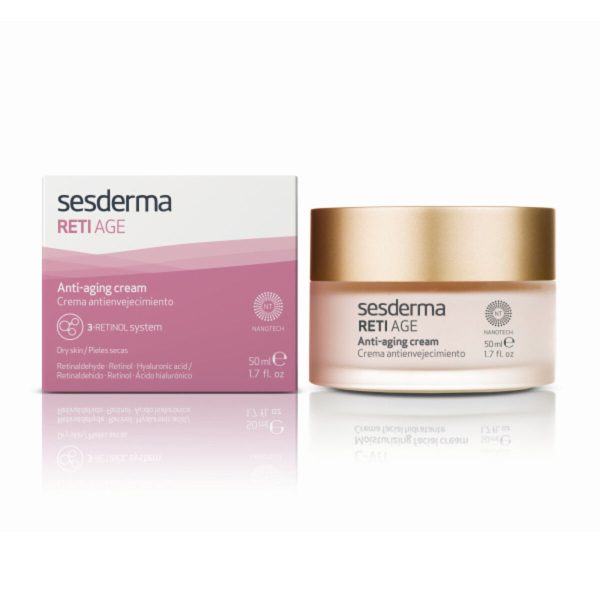 Sesderma Reti Age Κρέμα Προσώπου για Ενυδάτωση & Αντιγήρανση με Ρετινόλη 50ml - NVA9417312