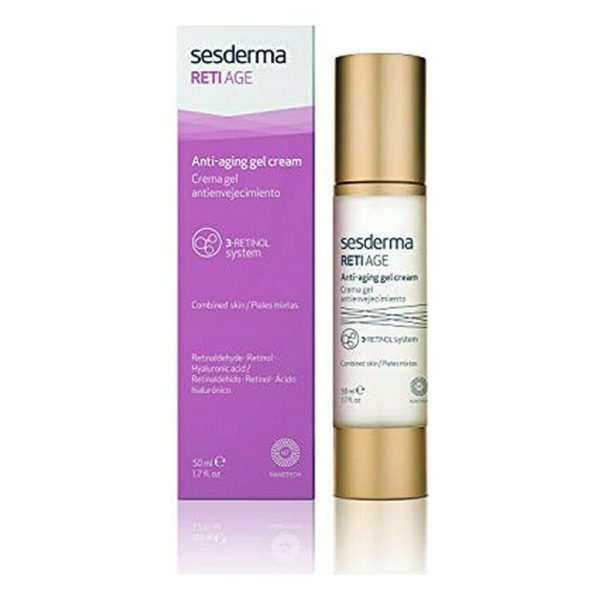 Sesderma Reti Age Ενυδατικό & Αντιγηραντικό Gel Προσώπου για Μικτές Επιδερμίδες με Ρετινόλη 50ml - NVA9417329