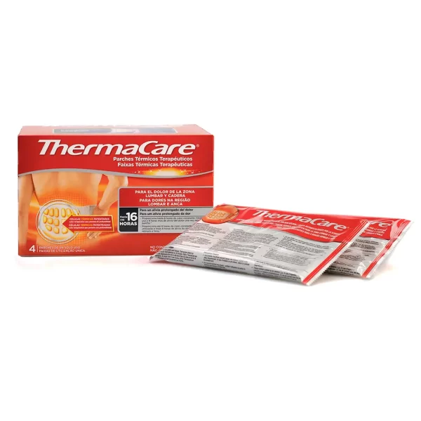 THERMACARE THERMACARE lumbar hip thermal patches 4 u - NVA2120905