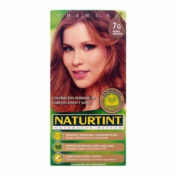 Naturtint Permanent Hair Color 7G Ξανθό Χρυσαφί - NVA4840113