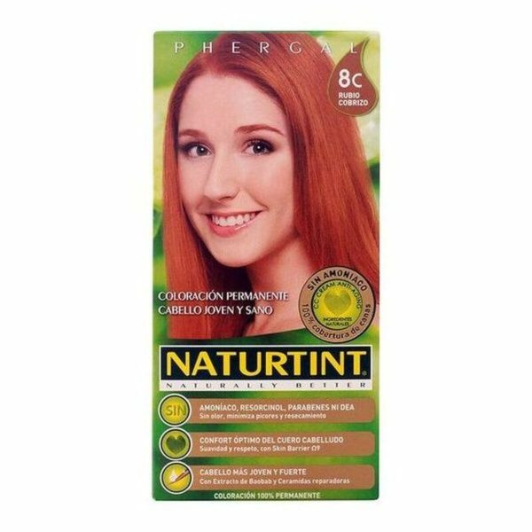 Naturtint Βαφή Μαλλιών Χωρίς Αμμωνία 8C χάλκινο ξανθό - NVA4840175