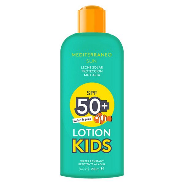 Mediterraneo Sun Παιδικό Αντηλιακό Γαλάκτωμα Swim & Play SPF50+ 200ml - NVA8464343