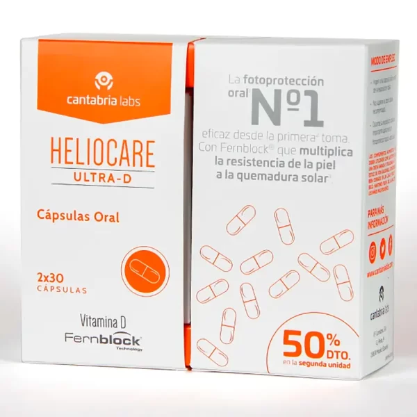 HELIOCARE ULTRA D photoprotection from the inside with vitamin D duo 2 x 30 capsules - NVA4363395