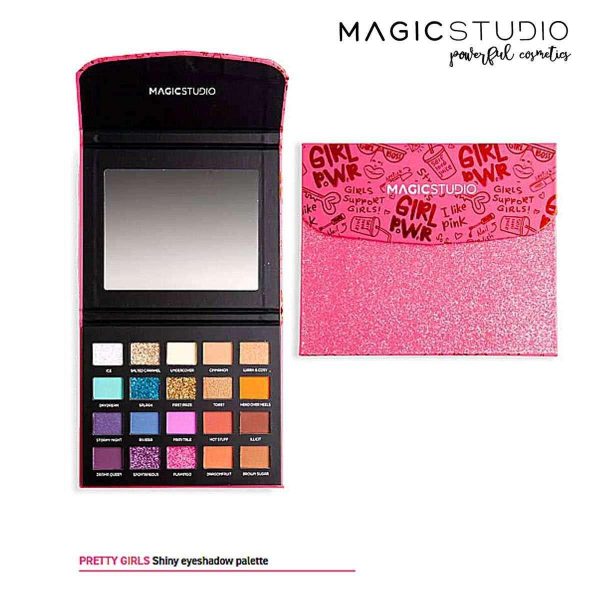 MAGIC STUDIO PRETTY GIRLS SHINY shadow palette 1 u - NVA9390884