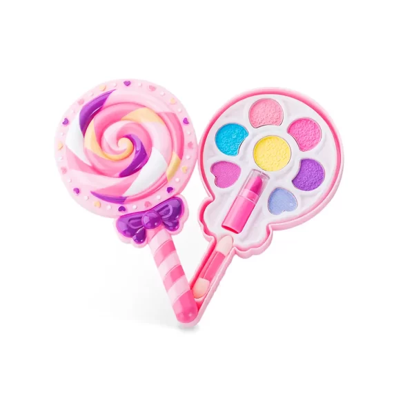 MARTINELIA YUMMY SWEET MAKEUP LOLLIPOP CASE 6 pcs 4 eyeshadows + 1 pencil + applicator - S4520118