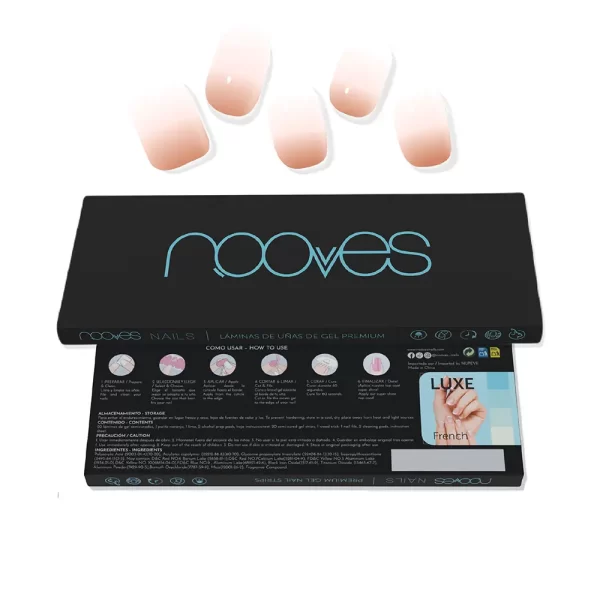 NOOVES GEL NAIL SHEETS desert premium luxe #gardient 20 u - NVA3950388